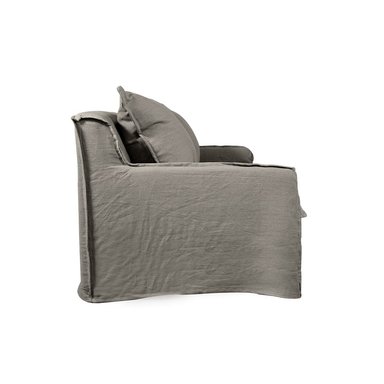 SOFA REHUE LINO GRIS PIEDRA 3C - 3