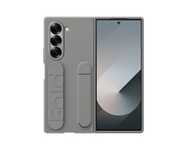 CARCASA DE SILICONA PARA GALAXY S21 FE GRIS - 1