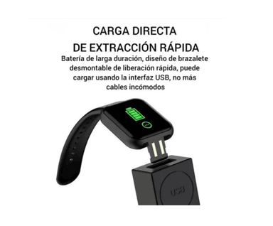 SMARTWATCH RELOJ INTELIGENTE SMART BRACELET FITNES DEPORTIVO MUJER - 5
