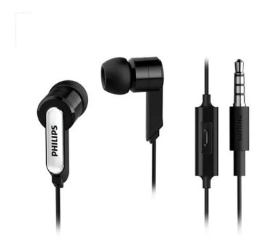 AUDÍFONOS MANOS LIBRES PHILIPS SHE1405 COLOR NEGRO - 2