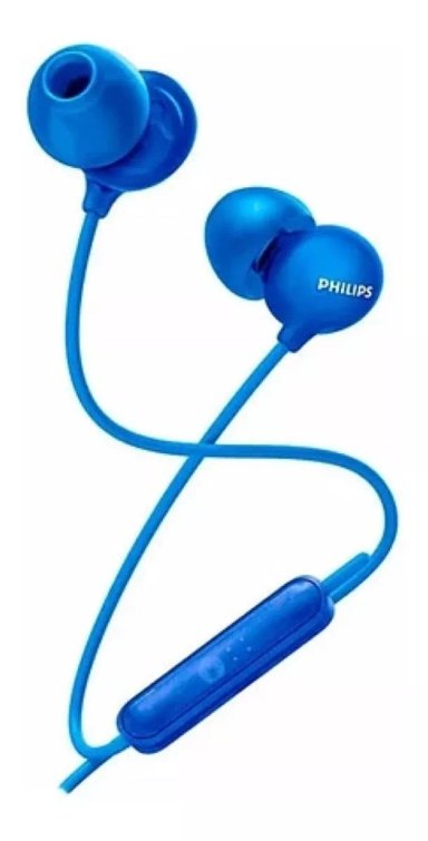 AUDÍFONOS PHILIPS MANOS LIBRES TAE1105 AZUL - 4