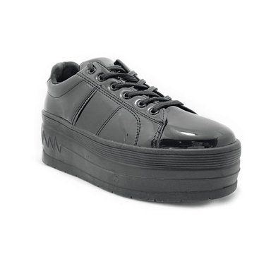 ZAPATILLAS MUJER PASTIK CASUALES NEGRO FORMA CHAROL CAMI - 2