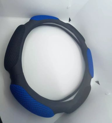 FUNDA CUBRE VOLANTE AUTOS STANDARD 38CM ERGONÓMICO CON GOMA - 3