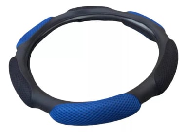 FUNDA CUBRE VOLANTE AUTOS STANDARD 38CM ERGONÓMICO CON GOMA - 5