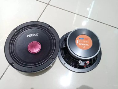 MEDIOS DE 6.5 16.5CM CTC-609A 300RMS 600W 4 OHM, EL PAR - 5