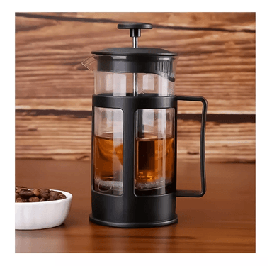 PRENSA FRANCESA CAFETERA MANUAL 600 ML GLASS CAFETIERE COLOR NEGRO - 2