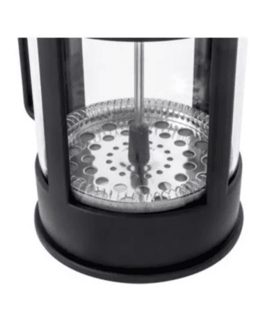 PRENSA FRANCESA CAFETERA MANUAL 600 ML GLASS CAFETIERE COLOR NEGRO - 4