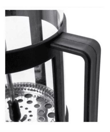PRENSA FRANCESA CAFETERA MANUAL 600 ML GLASS CAFETIERE COLOR NEGRO - 5