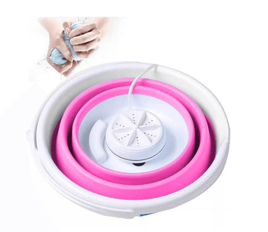 MINI LAVADORA PORTÁTIL LAVADORA PLEGABLE ROPA - 1