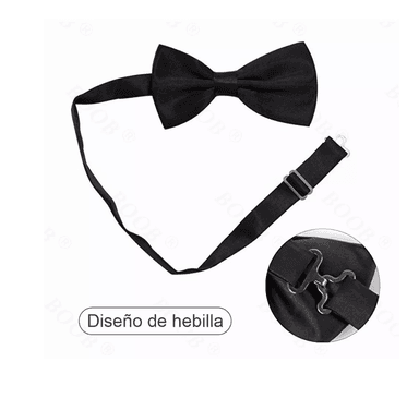 ET HUMITA CORBATÍN RIQUI ROJO S + PAÑUELO + COLLARES - 4