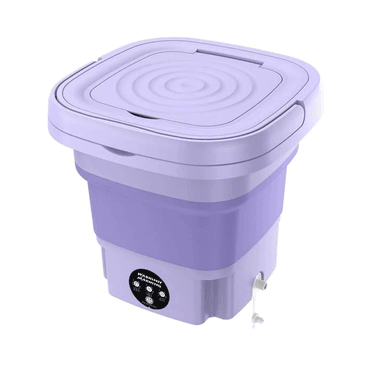 MINI LAVADORA PORTATIL LAVADORA PLEGABLE CON CENTRIFUGADO - 1
