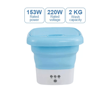 MINI LAVADORA PORTÁTIL LAVADORA PLEGABLE PRACTICA - 6