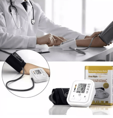 TENSIÓMETRO DIGITAL RIQUI DE BRAZO MEDIDOR PRESIÓN ARTERIAL PULSO COLOR BLANCO - 3