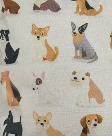 FUNDA COJÍN RIQUI DISEÑO PERRO MULTICOLOR - 2