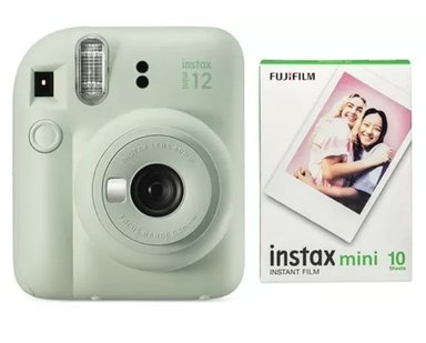 KIT MINI 12 C/MINT GREEN + PELICULA 10 FOTOS - 1