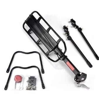 PARRILLA DE BICICLETAS ADAPTABLE CON CORREAS ELÁSTICAS - 5