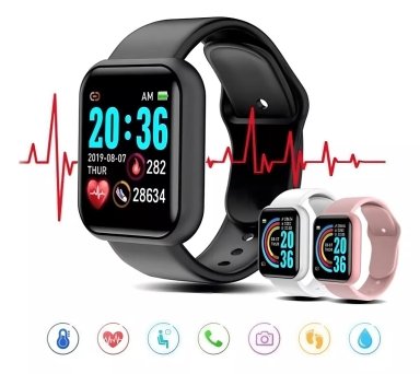 SMARTWATCH SMART BRACELET D20 DISPLAY DE 1.3' - 4