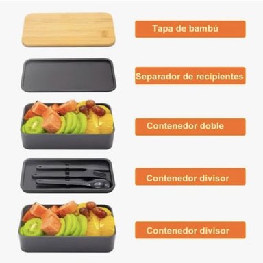 BOLSO LONCHERA TE RMICA SET PORTATIL - 2