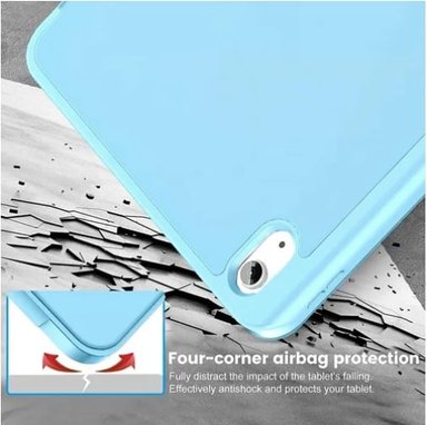 FUNDA CARCASA PARA IPAD A16 11 GEN CELESTE - 5