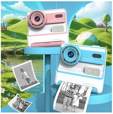 CAMARA INSTANTANEA COLOR ROSADO - 2
