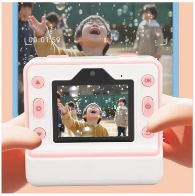 CAMARA INSTANTANEA COLOR ROSADO - 3