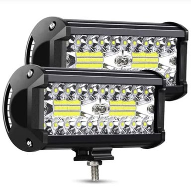 FOCOS LED NEBLINERO BARRA RECTA 120W PREMIUM - 1