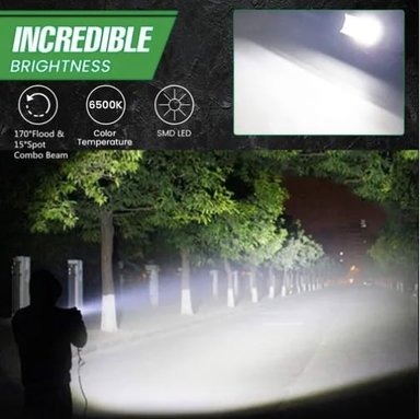 FOCOS LED NEBLINERO BARRA RECTA 120W PREMIUM - 7
