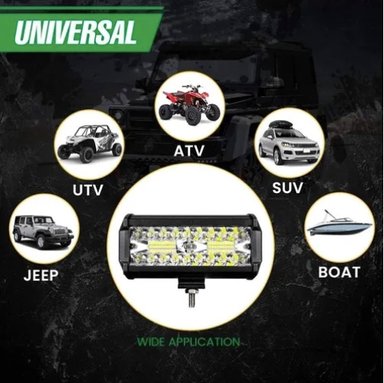 FOCOS LED NEBLINERO BARRA RECTA 120W PREMIUM - 8