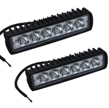PACK 2 FOCO LED FOCOS NEBLINEROS LED BARRA LED 4X4 18W/Q055 - 1