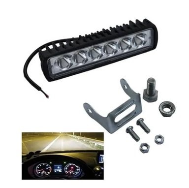 PACK 2 FOCO LED FOCOS NEBLINEROS LED BARRA LED 4X4 18W/Q055 - 2
