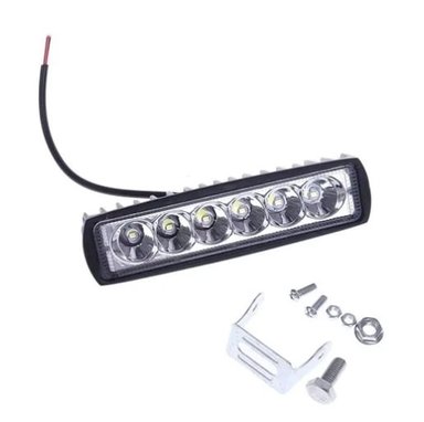 PACK 2 FOCO LED FOCOS NEBLINEROS LED BARRA LED 4X4 18W/Q055 - 3