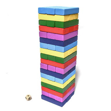 JENGA MULTICOLOR YENGA COLOR TORRE - 1