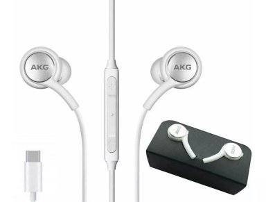 AUDÍFONOS HARMAN MANOS LIBRES AKG SAMSUNG S21 ULTRA GENUINO CONECTOR TIPO C ORIGINAL - 1