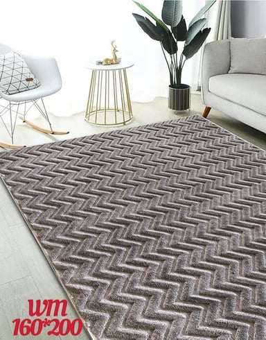 ALFOMBRA ANTIDESLIZANTE DE ALGODON 160X200CM - 1