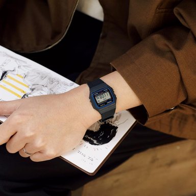 RELOJ CASIO HOMBRE F-91W-1DG - 6