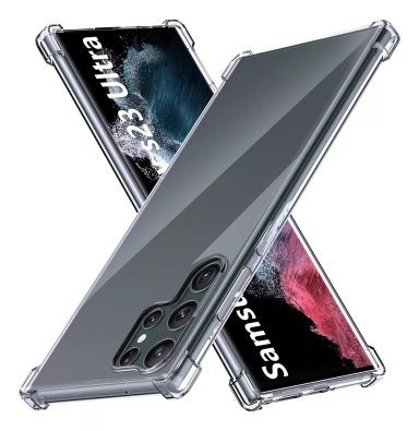 CARCASA SAMSUNG GALAXY S23 ULTRA SILICONA PREMIUM TRANSPARENTE - 1