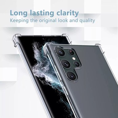 CARCASA SAMSUNG GALAXY S23 ULTRA SILICONA PREMIUM TRANSPARENTE - 2
