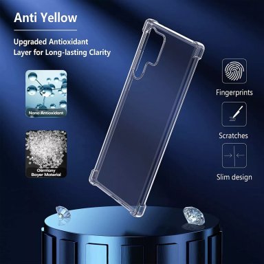 CARCASA SAMSUNG GALAXY S23 ULTRA SILICONA PREMIUM TRANSPARENTE - 4