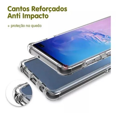 CARCASA SAMSUNG S21 FE FUNDA TRANSPARENTE ANTICHOQUE - 2