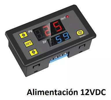 TEMPORIZADOR TIMER T3230 TIMER 12V DC ON OFF DOMÓTICA - 4