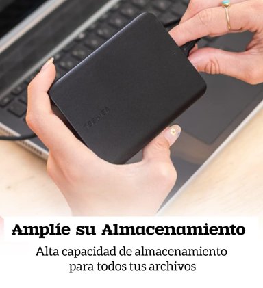 DISCO DURO EXTERNO TOSHIBA 4TB 2.5 CANVIO BASICS HDTB540XK3CA - 3