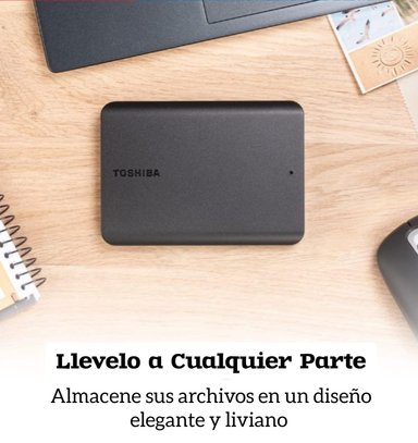 DISCO DURO EXTERNO TOSHIBA 4TB 2.5 CANVIO BASICS HDTB540XK3CA - 4