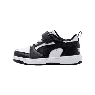 ZAPATILLAS NIÑO PUMA NEGRO REBOUND V6 LO BL N 397419 01 - 2