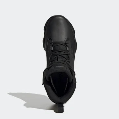 ZAPATILLAS HOMBRE ADIDAS NEGRO SENDERISMO UNITY PIEL RAIN.RDY MID GZ3 - 2
