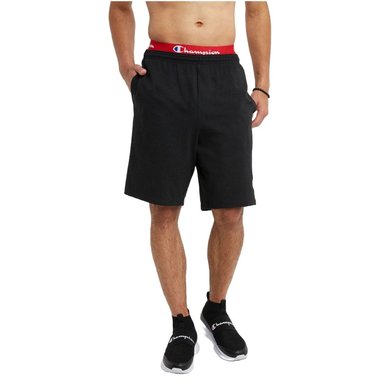 SHORT ALGODÓN HOMBRE CHAMPION NEGRO POWERBLEND FLEECE C LOGO GF38H-Y07689 - 1