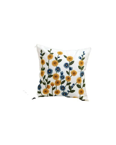 SET DE 2 FUNDAS BORDADAS 45X45 C3 - 1