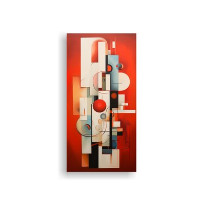 CUADROS ABSTRACTOS NÓRDICOS DE ALTA CALIDAD 60X120 CM - 1