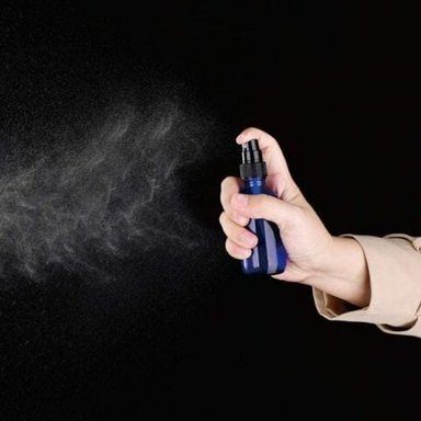FRASCO DE VIDRIO VERDE CON ATOMIZADOR SPRAY 30ML - 3