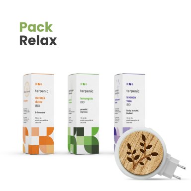 PACK RELAX AROMATERAPIA TERPENIC - 3