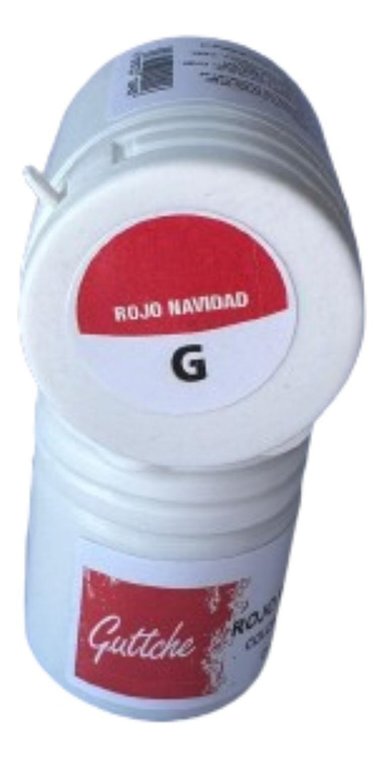 COLORANTE GEL EN COLOR ROJO NAVIDAD GUTTCHE 20GR - 1